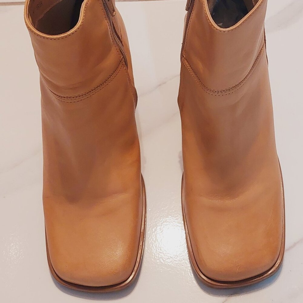 Short Leather Boots
